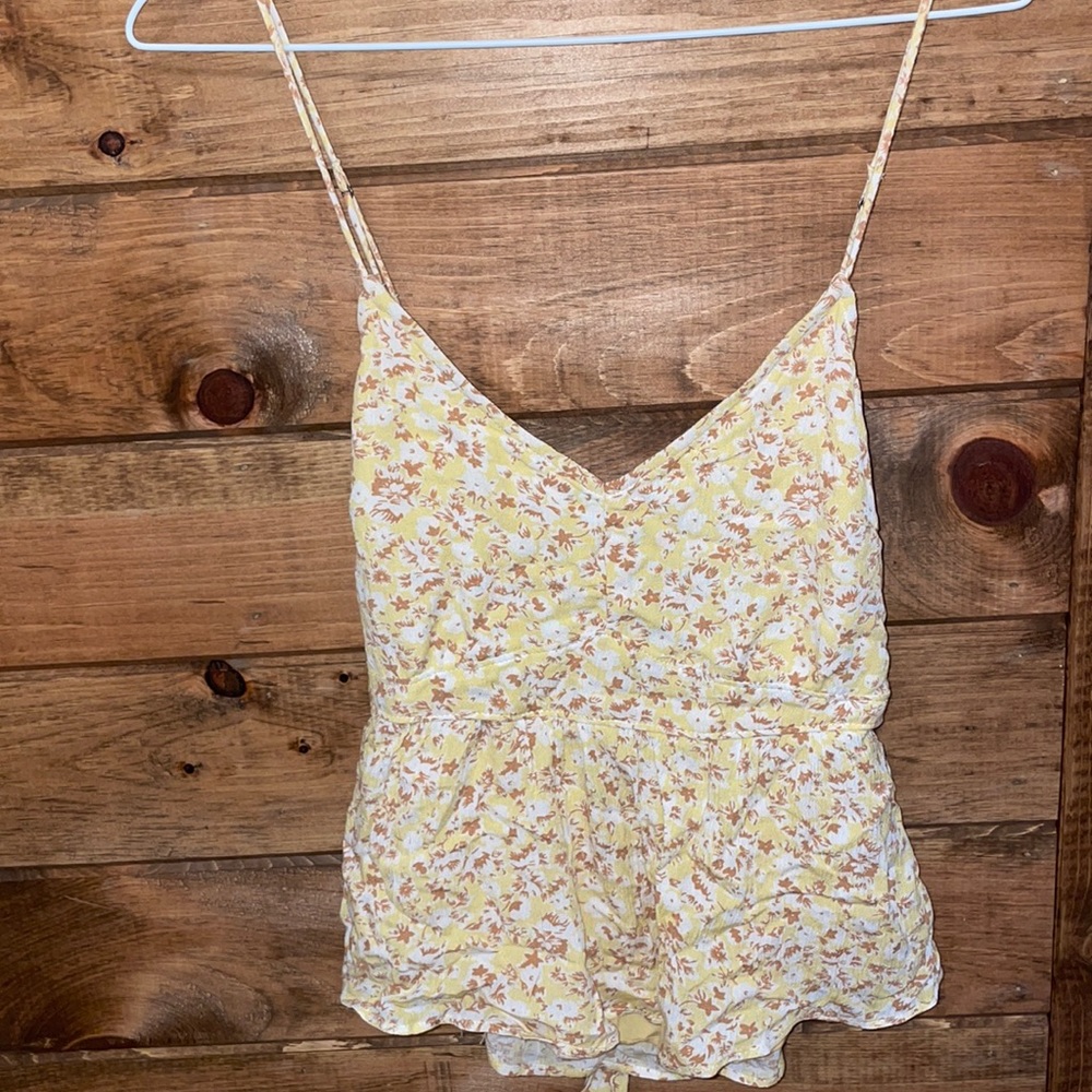 Yellow tank